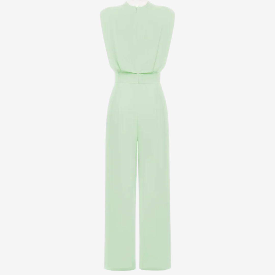 Ariia | Belted Elegant Jumpsuit