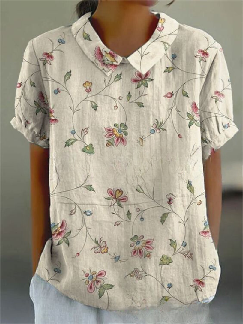 MARLENE™ – Vintage Print Shirt