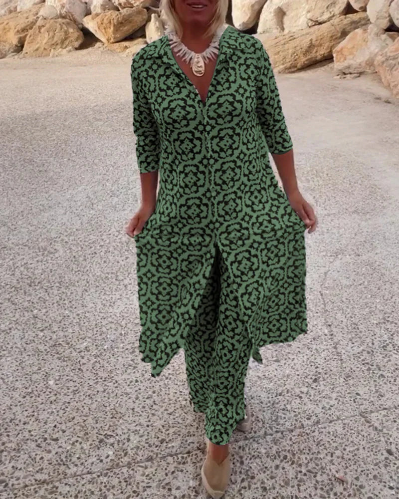 SARI - BUTTON-FRONT SET
